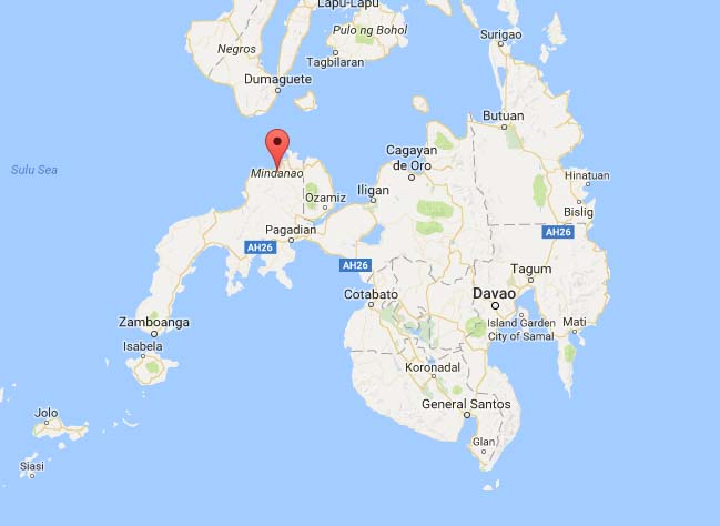 Mindanao map